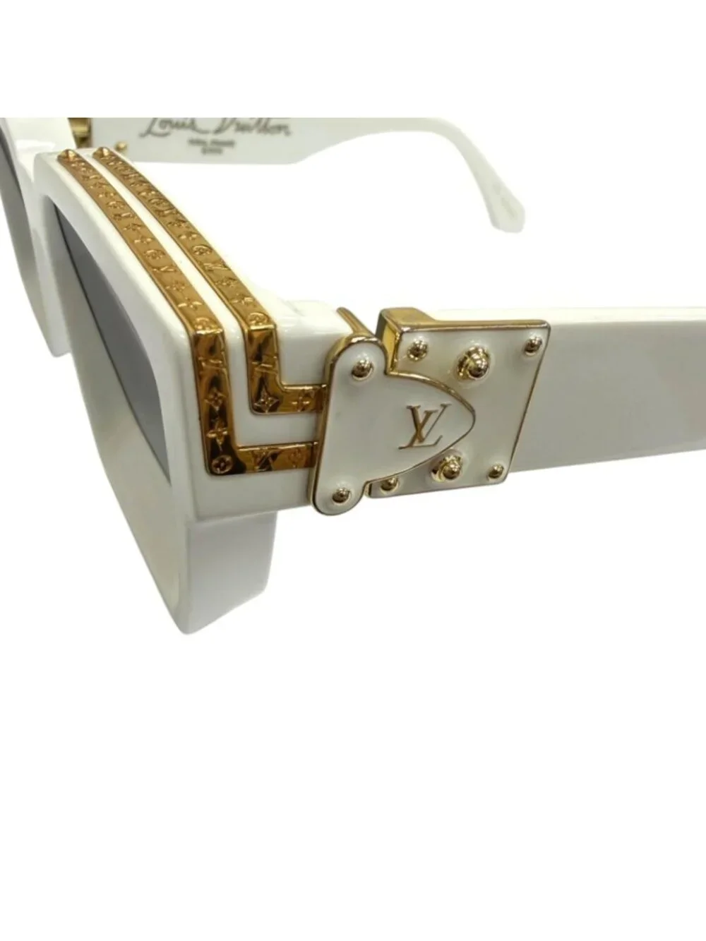 Louis Vuitton Sunglasses 1.1 Millionaire Mirror Lens White Gold 58 Eyewear